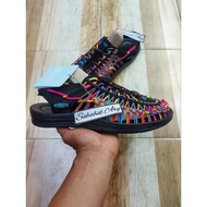 Keen Uneek Black Multicolor Sandals