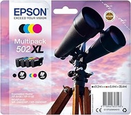 Epson C13T02W64010 (502XL) Ink Cartridge Multi Pack, 9,2ml + 3x6,4ml, Pack Qty 4
