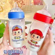 Baby cleanser Korean Version Cute Cartoon Unisex Universal Glass baby Bottle Creative Student Pacifier Cup Glass Cup