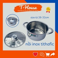 TITHAFIC stainless steel pot set and pot set can use induction cooker, high quality stainless steel 