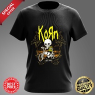 BAJU BAND KORN KARTUN ROUND NECK T-SHIRT