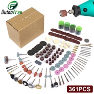 361PCS/lot Power Tools Dremel Rotary Tool Accessory Set Fits for Dremel Drill Grinding Polishing Dre