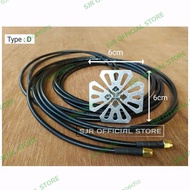 Kathrein type D antenna + cable and connector