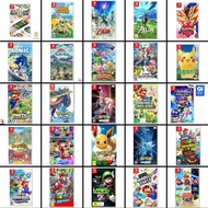 【限時優惠： $100任選3隻 ，$200任選7隻】   Switch game  animal crossing 動森 Zelda 薩爾達 Pokemon 寶可夢 super smash bros 