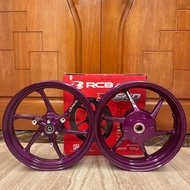 RCB SPORT RIM SP500 NEW COLOUR PURPLE Y15 Y16ABS LCV8 Y125Z NVX V1 V2