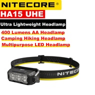 NITECORE HA15 UHE Multipurpose Ultra Lightweight AA Headlamp