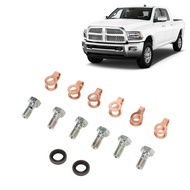 cloudshop1 Banjo Bolt Return Fuel Line Washers 12 Valve Manifold Bolts Kit Injector 3905307 Replacem