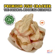 👩🏻‍🍳【HOT】Premium Fish Crackers 👩🏻‍🍳 0.25 Kg Halal Original Handmade Fried Keropok Indonesia 👩🏻‍🍳 Foodmania