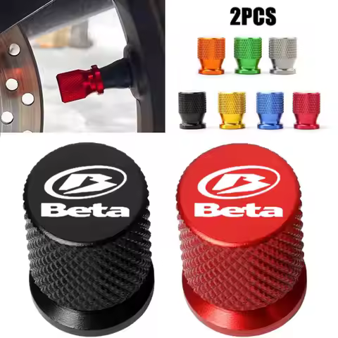 2PCS Motorcycle Tire Valve Caps For Beta Evo 250 300 80 Junior Senior RR 125 200 350 390 430 450 480