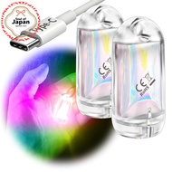 Ultra Mini LED Light Set 2-Pack 11g USB-C Waterproof EDC【Direct from Japan】