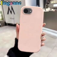 Jingsanc mềm Ốp điện thoại cho Iphone 16e trường hợp mạ điện vỏ TPU silicon chống sốc Máy ảnh Vỏ lưn