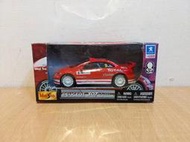 ~ 阿開王 ~ Maisto Peugeot 307 WRC 1/43 標緻 寶獅 越野 紅色