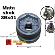 MATA Eye Socket Coupling 39x41mm Key Cvt Double Head Socket Sok Lock Clutch Nut 2/1 Eye Socket Cvt C