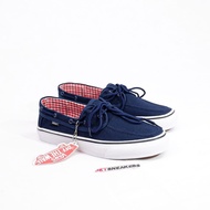 VANS ZAPATO NAVY PREMIUM SEPATU SNEAKERS CASUAL PRIA DAN WANITA
