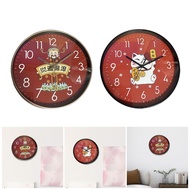 [svzfjuv] 30cm (12 Inch) Wall Clock, Easy to Read, Creative And Decorative, for Living Room, Home, B