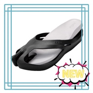 [ccilu (Chiru) Stepping Stone Black 24.0] Tabi-Style Sandals, Summer, Reflexology Sandals, Health Sa