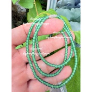 Lam NgOc Jadite 7A Ice Bracelet Chain Size 3mm+ SVip