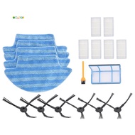 18Pcs for V55 Pro Mop Cloth Side Brush Hepa Filter for  V55 Pro Robot Vacuum Cleaner  Patch Replacem