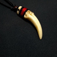 Ethnic Fang Necklace Men's Fang Necklace/ Wanita Necklace/ Fang PendantTALI Resin Fang Necklace/ Eth