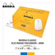 RHODIA 19410 Classic Clic Mouse Pad 80gsm - GRID ( 30 Sheets )