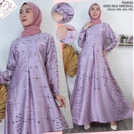 WPS Collection - Gamis Maxmara - Gamis Husna Muslimah Ukuran Jumbo - Pakaian Gamis Wanita Elegan da