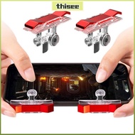 THISEPH Mobile Game Trigger, Gamepad Mobile Phone L1 R1 Trigger PUBG Game Controller, E9  Aim Key Se