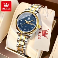 OLEVS Luxury Women Quartz Watch Elegant Stainless Steel Watch Luminous Waterproof Week Date Wristwatch Ladies Dress Watch 5567