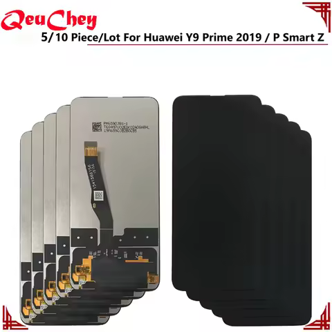 5/10 Piece/Lot For Huawei Y9 Prime 2019 Touch Screen Digitizer LCD Display Assembly For Huawei P Sma