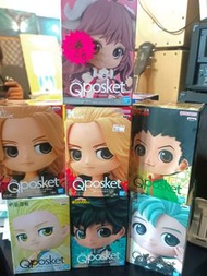 Qposket 行版, 咒術迴戰 七海健人 H14cm, 我的英雄學院 綠谷出久, BTS Tiny Tan Dynamite, Hunter x Hunter 全職獵人 小岡 小剛 小杰 小傑 富力