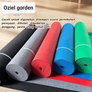 Plain velvet carpet, prayer room carpet, decorative carpet, stan carpet 50cm x 200cm