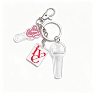 Kpop IVE Lightstick Acrylic Keychain Bag Charm Pendant Kpop Collectible Merch