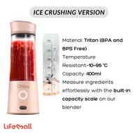 LifeMall - Portable Juice Blender Smoothie maker Personal blender Borosilicate Glass Juicer