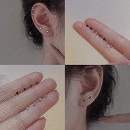 Exquisite S925 Silver Earrings Ear Piercing Ear Bone Ear Stick Earrings for Women Girls