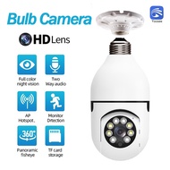 V380 360° Rotate CCTV Camera Light Bulb Monitor Auto Tracking Smart 1080P CCTV Camera Wireless Wifi IP Camera YAKONI