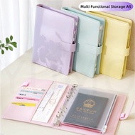 Travel Wallet Passport Card Organizer PU Leather File Organizer Folder Binder Album Currency Storage