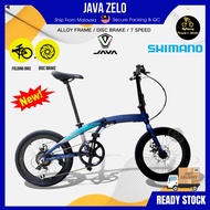[MFB] Java Zelo Folding Bike 20" Basikal Lipat (7 Speed) With Shimano Group Set