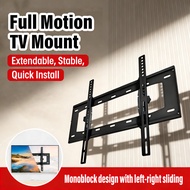 37 Inch TV Mount Heavy Duty Bracket Extendable Full Motion Stand TV 75