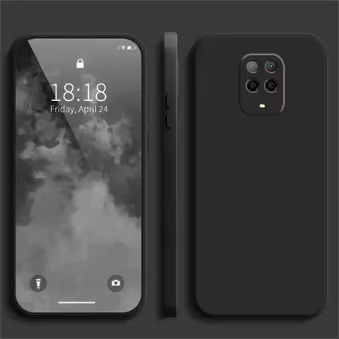 Fundas lightweight Silicone Case for Redmi Note 9S 9Pro Cover Redmi Note 9 Matte Case Soft Procect C