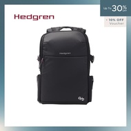 Hedgren Suburbanite Backpack Black Eco Men 24.4L Backpack Travel Backpack Men Waterproof Backpack