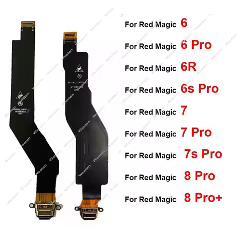 USB Charger Port Flex Cable For ZTE Nubia Red Magic 6 Pro NX669J 6R NX666J 7 NX679J 7Pro NX709J 7s P