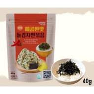 🔥Big sale🔥สาหร่ายโรยข้าวอบแห้งเกาหลี (บาดาวอน) 깨끗한돌김자반볶음(바다원) 40g/60 - 바다원 Stir-fried clean stone seaweed