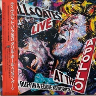 Daryl Hall & John Oates With David Ruffin & Eddie Kendrick ‎– Live At The Apollo LP Vinyl (1985, Jap