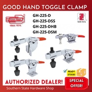 GH-225-D/GH-225-DSS/GH-225-DHB/GH-225-DSM GOOD HAND HORIZONTAL HANDLE TOGGLE CLAMPS GH-225-D THRU GH