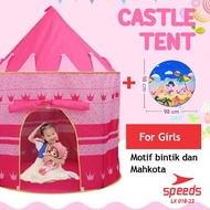 TENDA Castle Kids Tent Castle Kids Boys/Girls Portable Tent 018-23