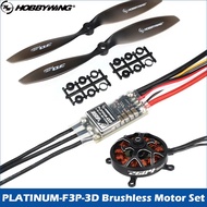 Hobbywing PLATINUM F3P 3D Brushless Motor Set 2604SL 1500KV & 2603SL 1480KV for RC Fixed Wing Plane