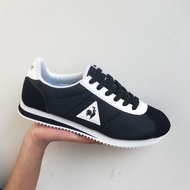 ☸รองเท้าหุ้มส้นสไตล์แบรนด์ Le Coq รองเท้าผู้หญิงฝรั่งเศษรองเท้าหุ้มส้นแบบเปิดส้นรองเท้าผ้ารองเท้าวิ่