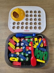 ABC磁石釣魚玩具