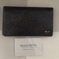 🆕 Braun Buffel black leather wallet w/box