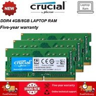 Crucial DDR4 Ram 4gb 8gb 3200Mhz 2666Mhz 2400Mhz Laptop RAM Memory PC4-3200 SODIMM