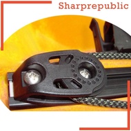[Sharprepublic] Kayak Single Pulley Block Sheave for Kayak Canoe Marine Boat Anchor Trolley